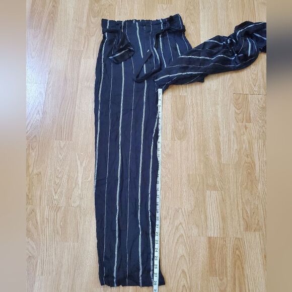 Ten Sixty Sherman Paperbag Tie Waist Pants - size Small in Black - Picture 12 of 15